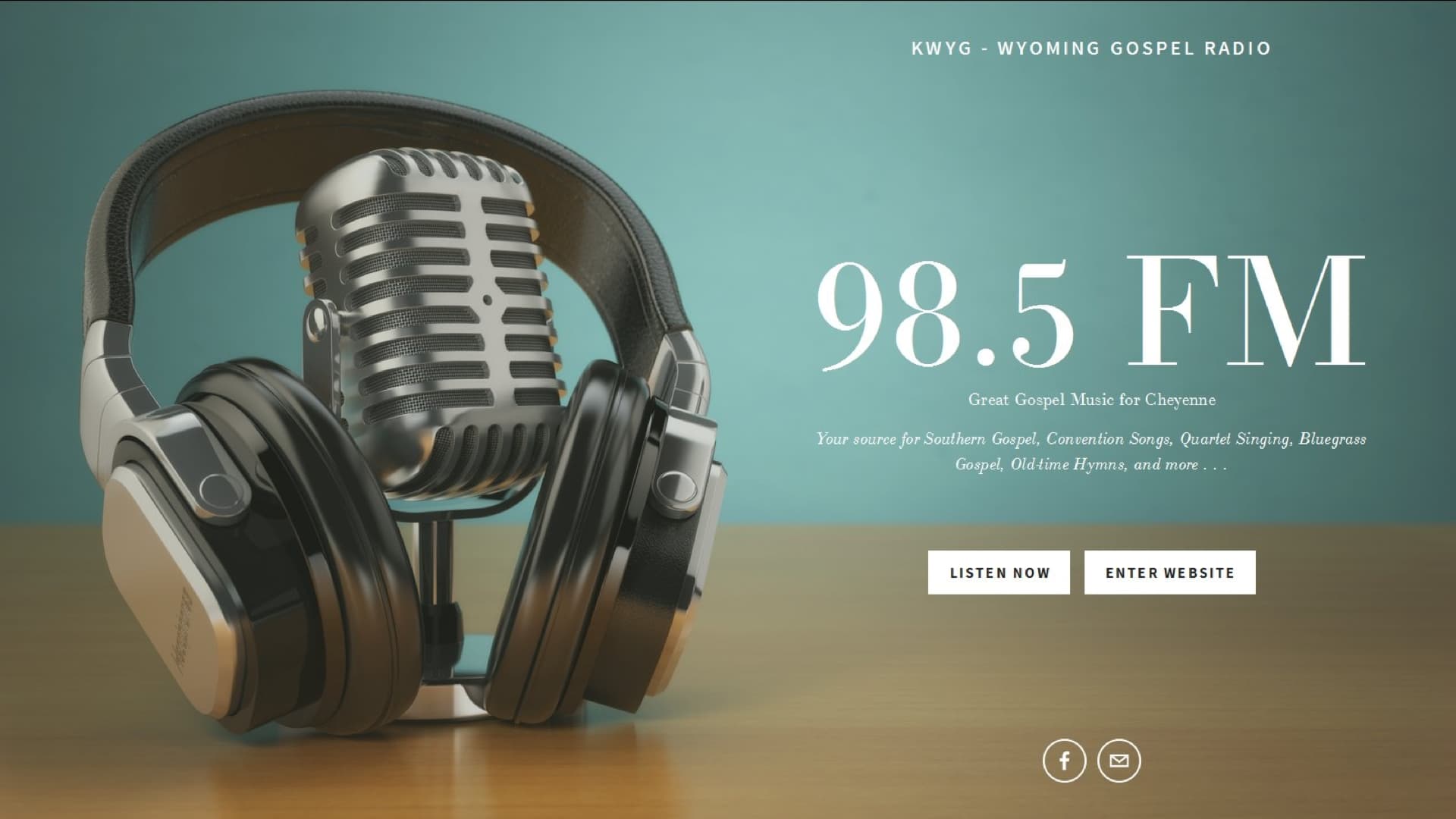 KWYG 98.5 FM — Wyoming Gospel Radio