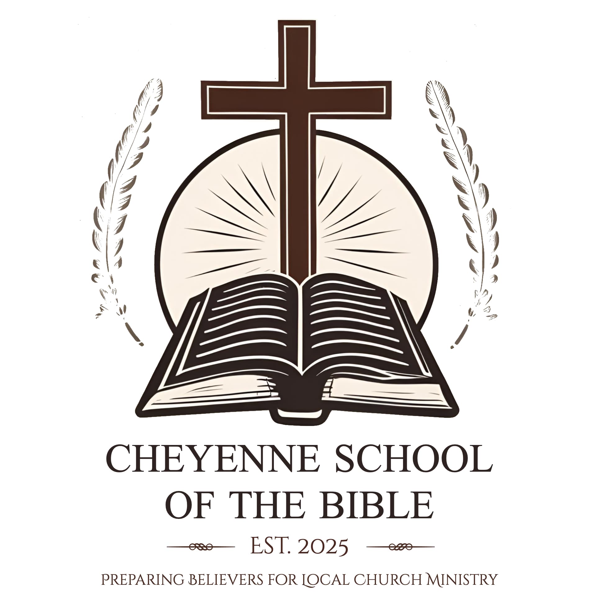 Cheyenne School of the Bible crest — preparing believers for local church ministry